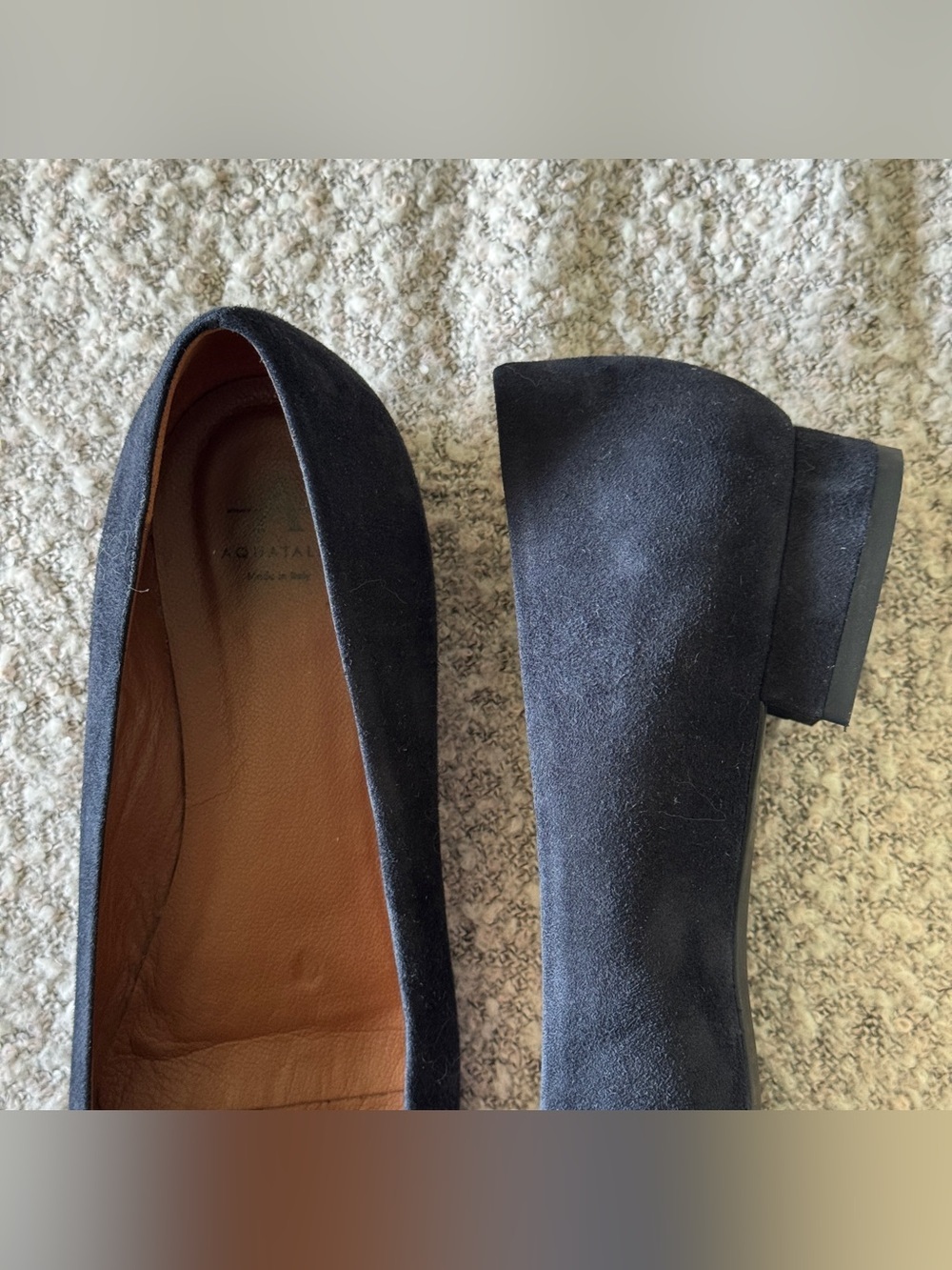 Aquatalia | Penina Low Heel | Navy | 9.5 - Picture 5 of 5